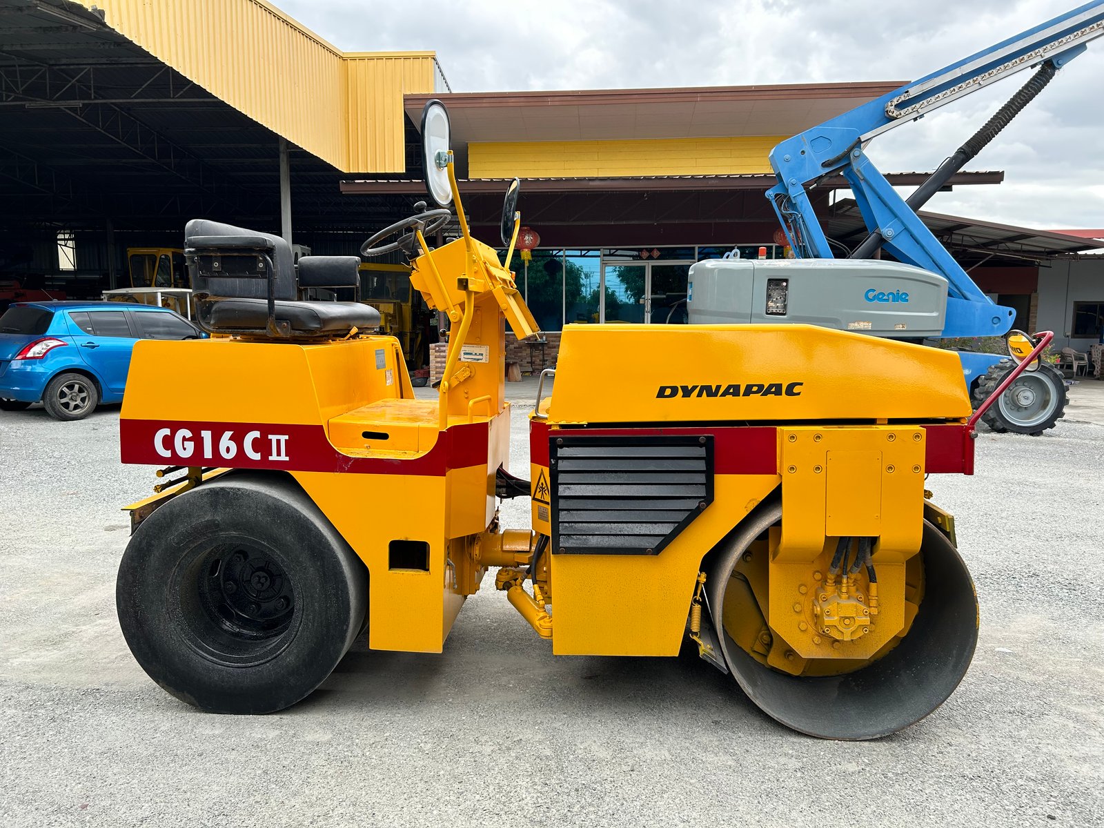 รถบด DYNAPAC CG16C II ขนาด 3.5ตัน รถเก่านอกนำเข้า ติดต่อ Line jiraroj2909