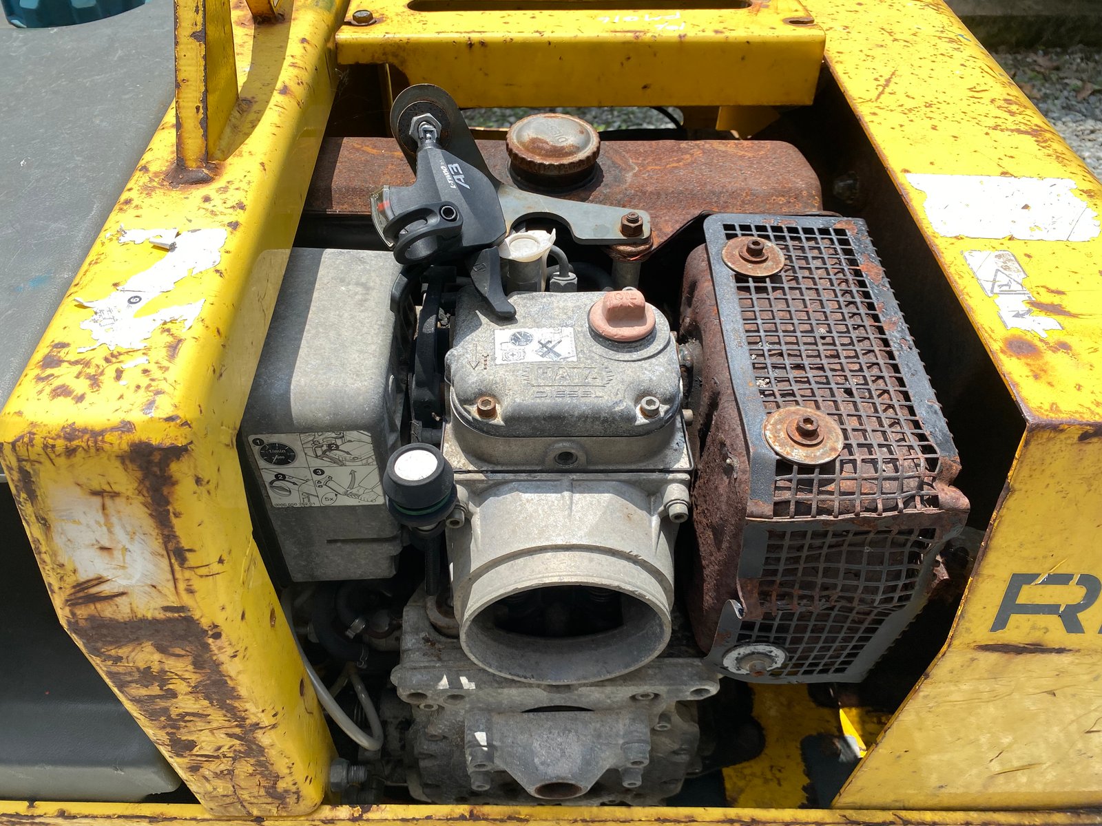 รถบดเดินตาม WACKER NEUSON RD7H-S เก่านอกนำเข้า ติดต่อ Line jiraroj2909