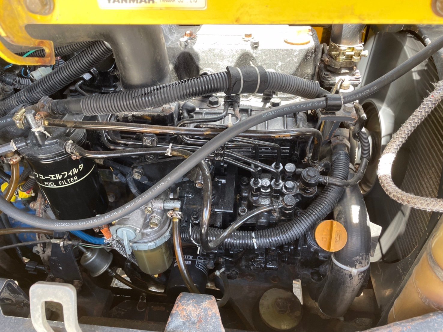 รถแบคโฮ YANMAR VIO80B เทียบเท่า PC80 ขนาด 8ตัน รถเก่านอก ติดต่อ Line jiraroj2909