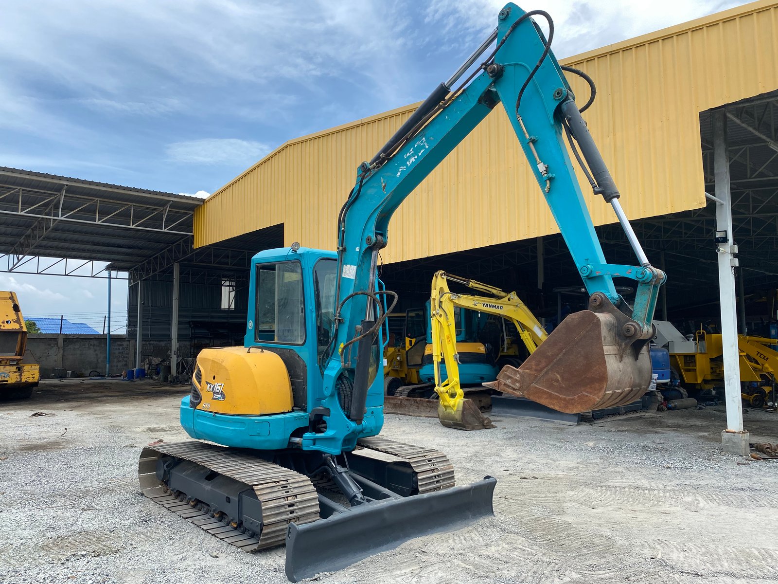รถแบคโฮ KUBOTA KX161-3SZ ขนาด 5ตัน รถเก่านอกนำเข้า ติดต่อ Line jiraroj2909
