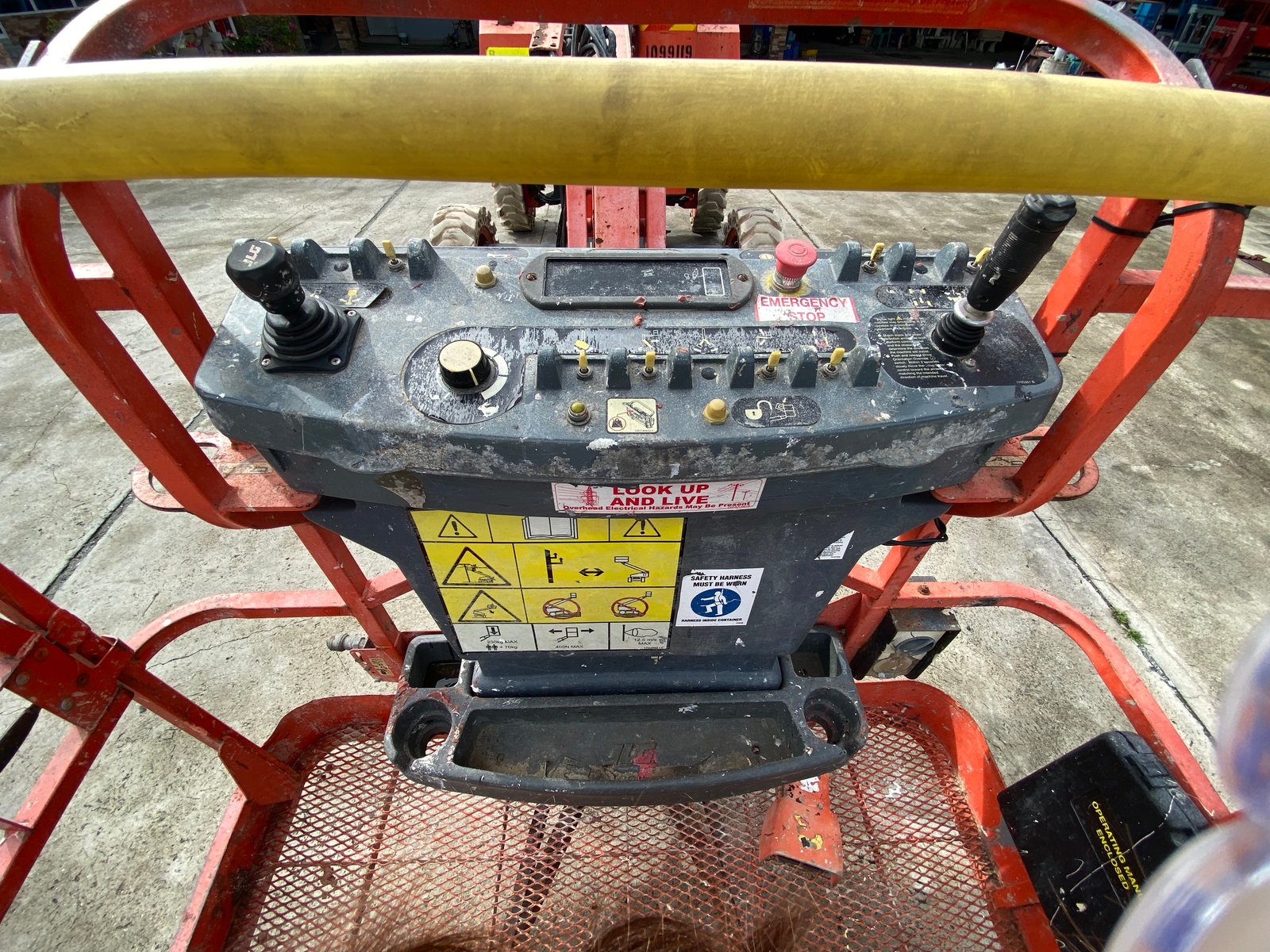 รถกระเช้าบูม JLG 340AJ ความสูง10.29 เมตร รถเก่านอกนำเข้า Line jiraroj2909