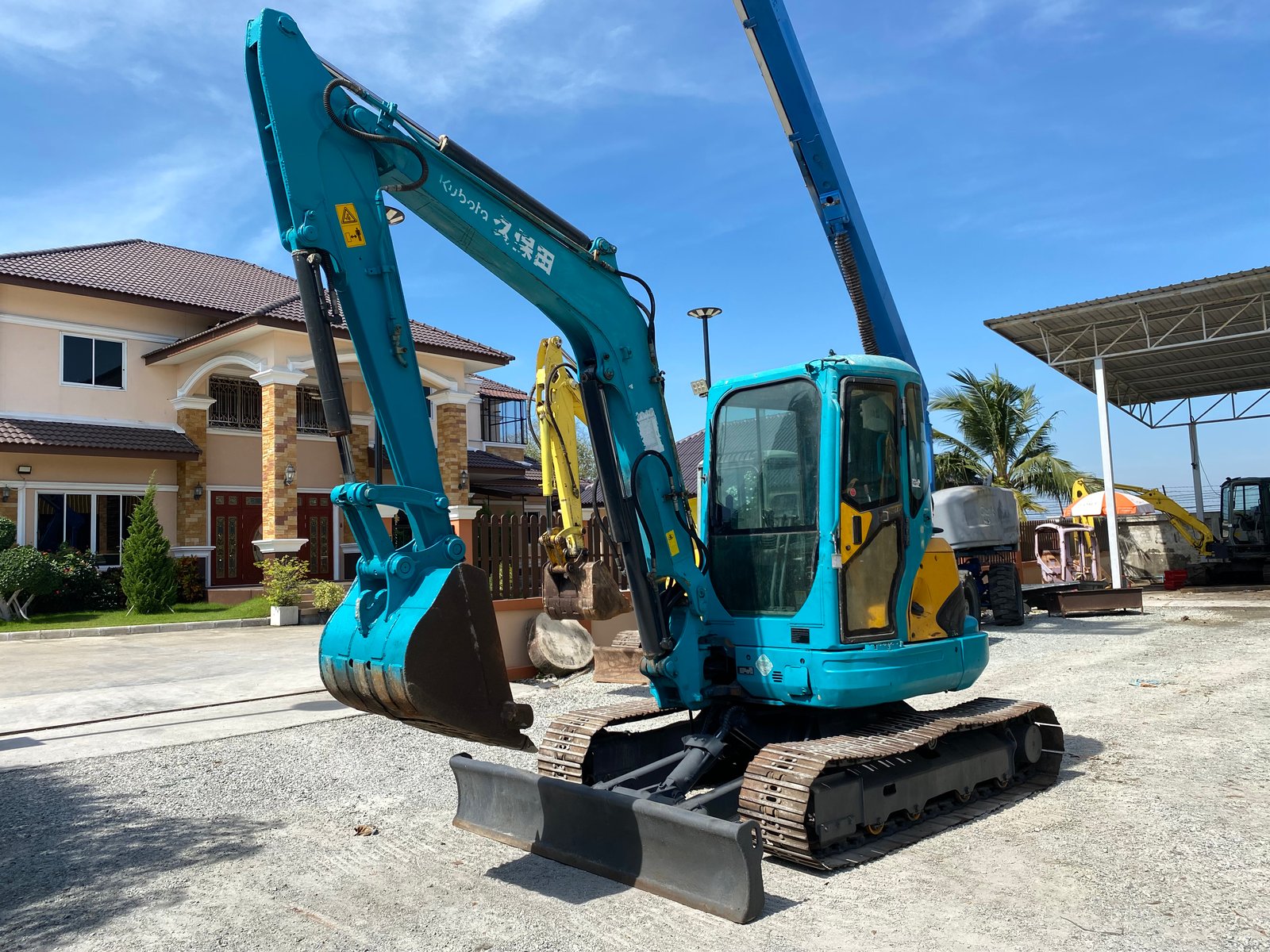 รถแบคโฮ KUBOTA KX161-3SZ ขนาด 5ตัน รถเก่านอกนำเข้า ติดต่อ Line jiraroj2909 รถแบคโฮ KUBOTA KX161-3SZ ขนาด 5ตัน รถเก่านอกนำเข้า ติดต่อ Line jiraroj2909
