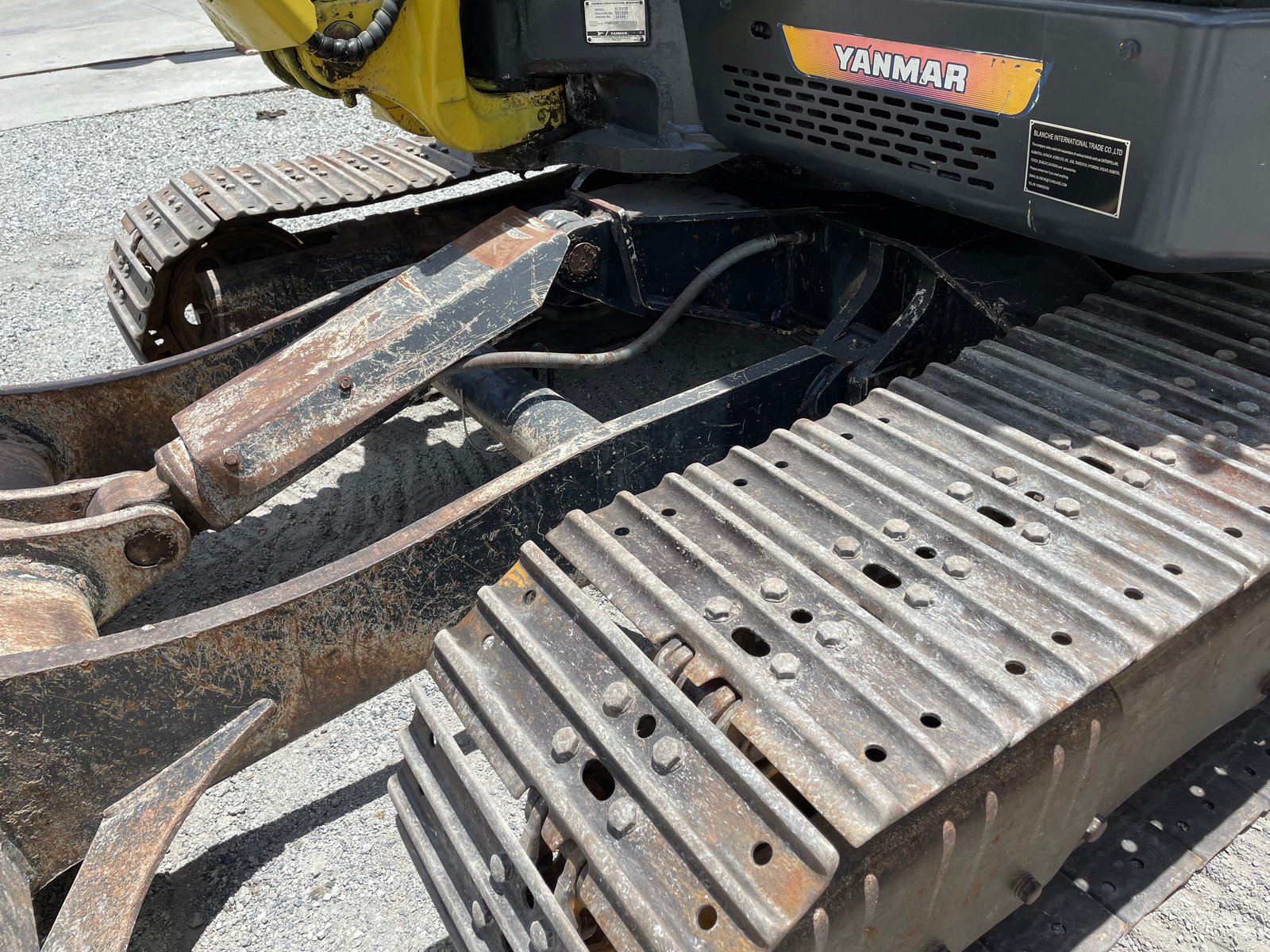 รถแบคโฮ YANMAR VIO80B ขนาด 8ตัน รถเก่านอก ติดต่อ Line jiraroj2909