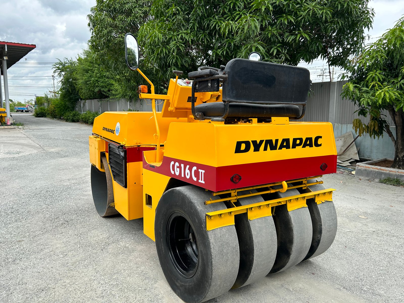 รถบด DYNAPAC CG16C II ขนาด 3.5ตัน รถเก่านอกนำเข้า ติดต่อ Line jiraroj2909