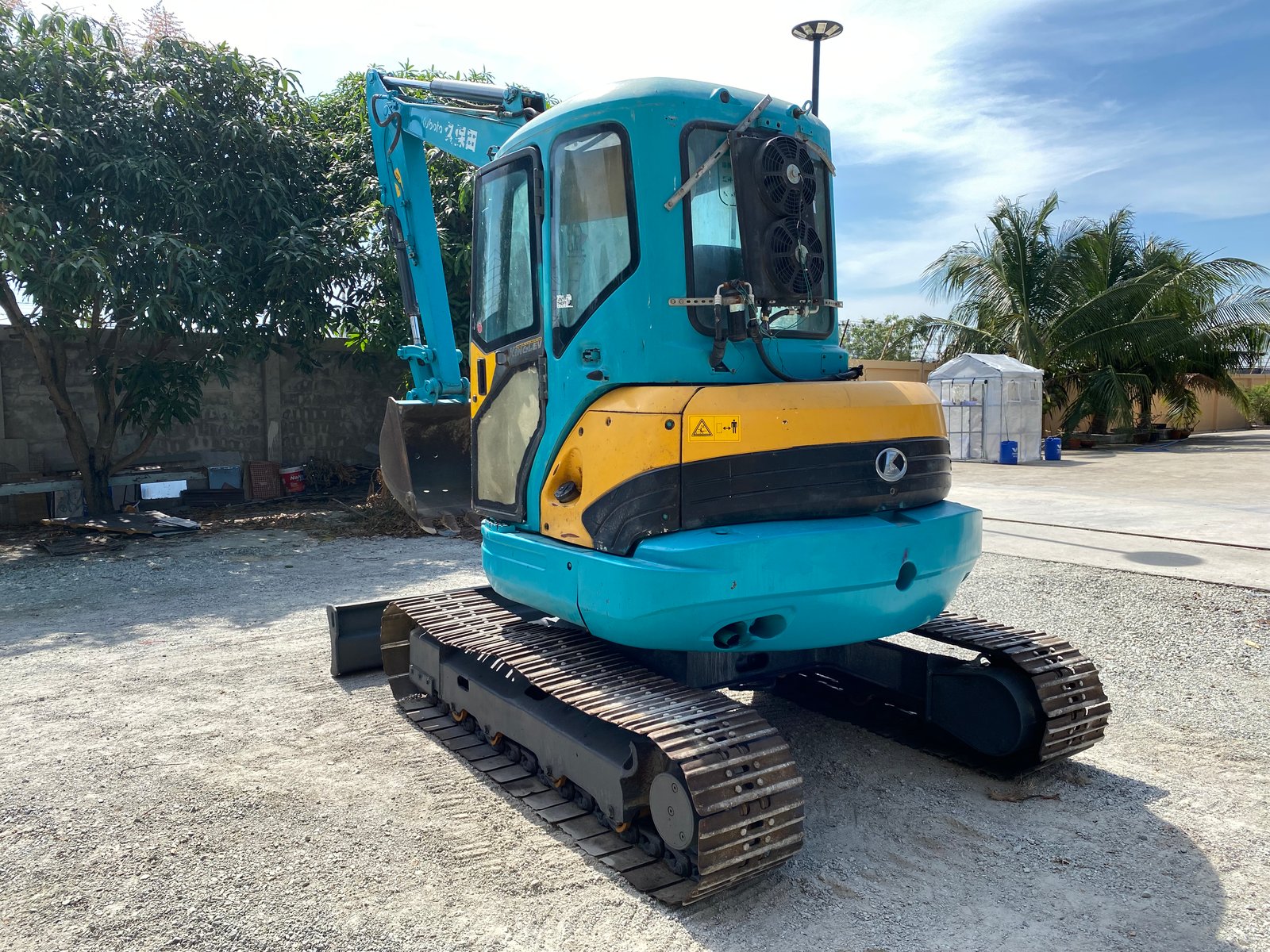รถแบคโฮ KUBOTA KX161-3SZ ขนาด 5ตัน รถเก่านอกนำเข้า ติดต่อ Line jiraroj2909
