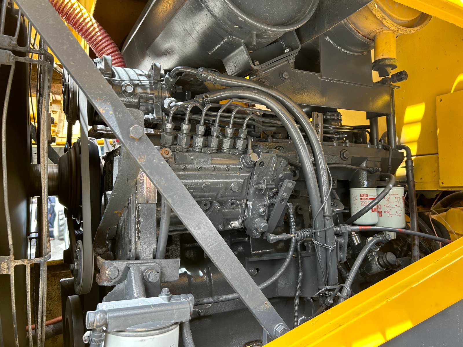 รถตักล้อยาง KOMATSU WA380-3 บุ้งกี๋ 3 คิว ยกสูง 3.9 ม. รถเก่านอกนำเข้า ติดต่อ Line jiraroj2909