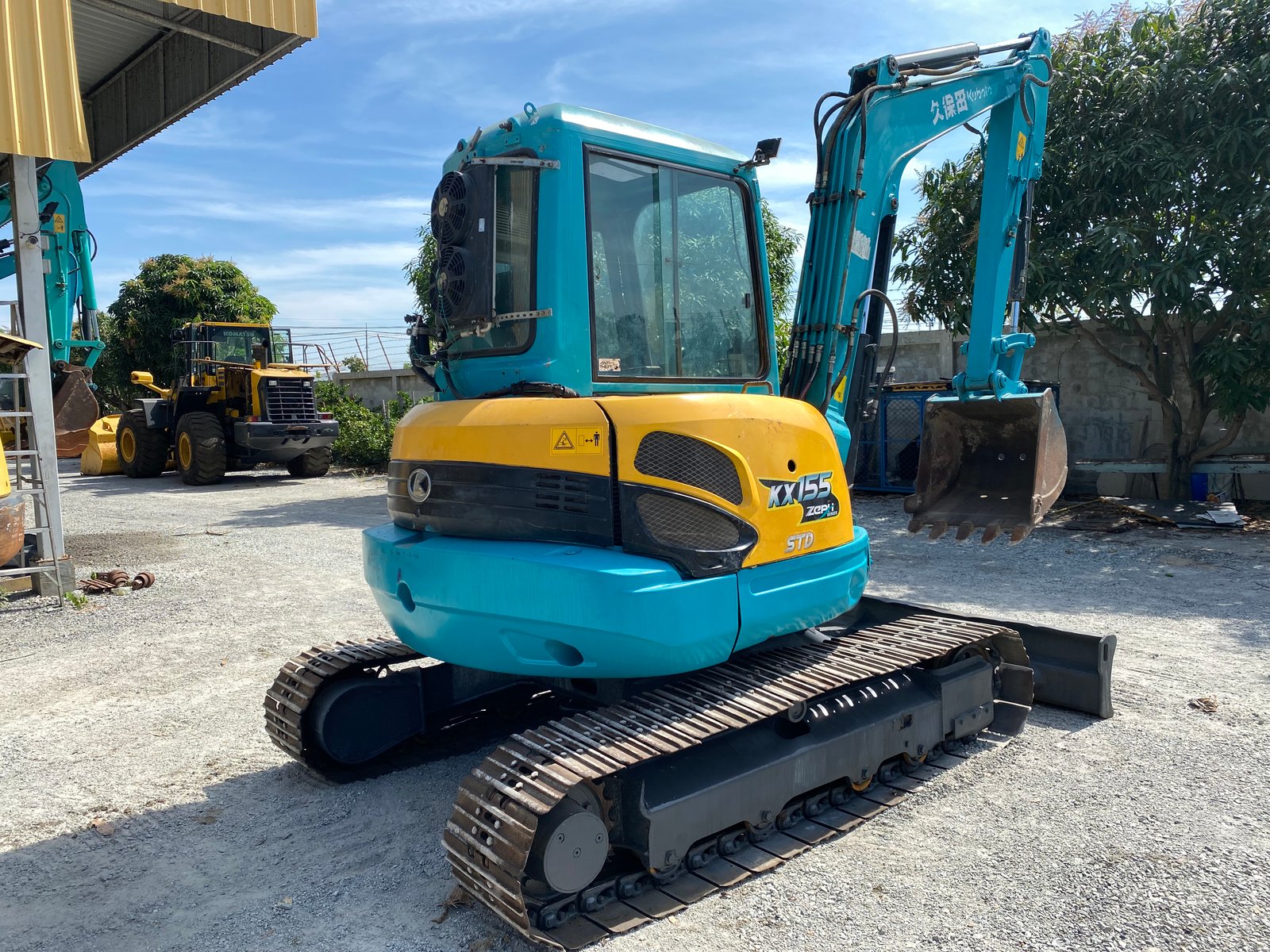 รถแบคโฮ KUBOTA KX161-3SZ ขนาด 5ตัน รถเก่านอกนำเข้า ติดต่อ Line jiraroj2909