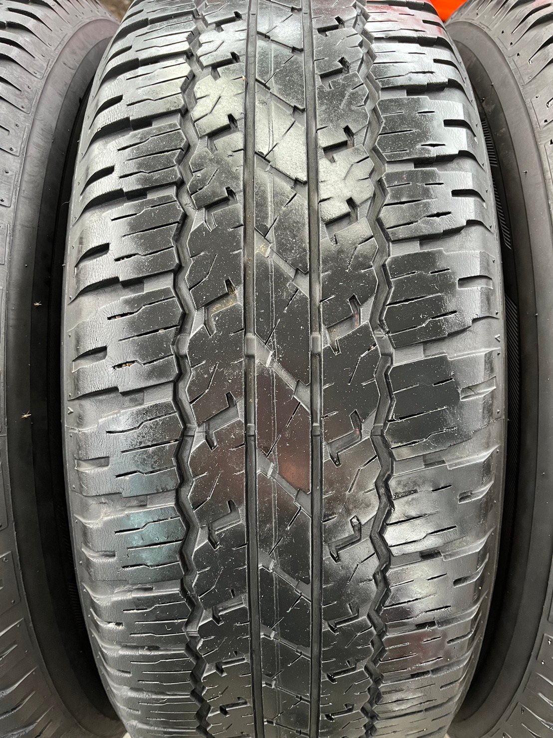 ล้อแม็ก Toyota Revo ตัวสูง ขอบ 17 พร้อมยาง 265-65-17 Bridgestone ปี 21