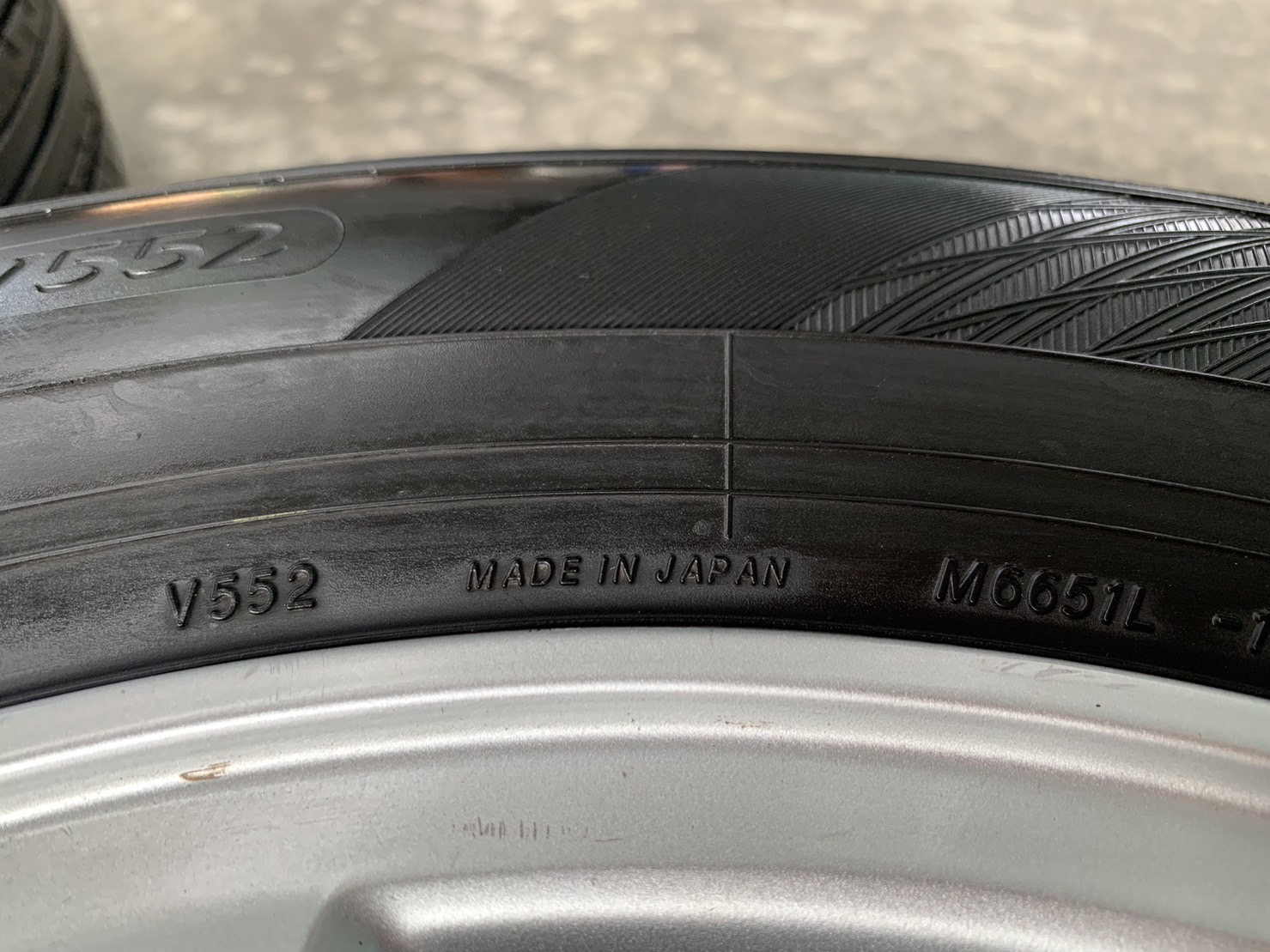 ล้อแม็ก Honda Civic FB ขอบ 15 พร้อมยาง 195-65-15 Yokohama(JAPAN) ปลายปี 18