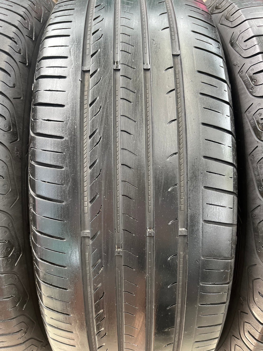 ล้อแม็ก 4รู100 BYD รุ่นใหม่ล่าสุด ขอบ 16 ดำหน้าเงา แถมยาง 195-60-16 Goodyear ปี 21