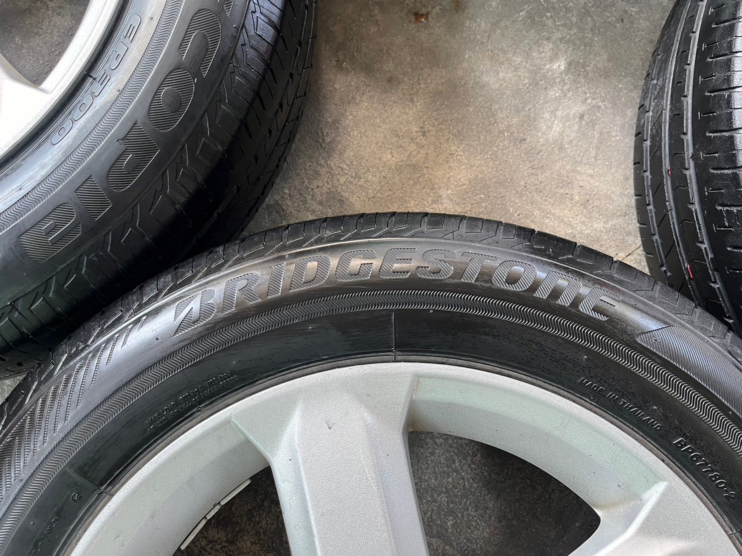 ล้อแม็ก Honda City ขอบ 15 พร้อมยาง 175-65-15 Bridgestone ปี 19 ล้อแม็ก Honda City ขอบ 15 พร้อมยาง 175-65-15 Bridgestone ปี 19
