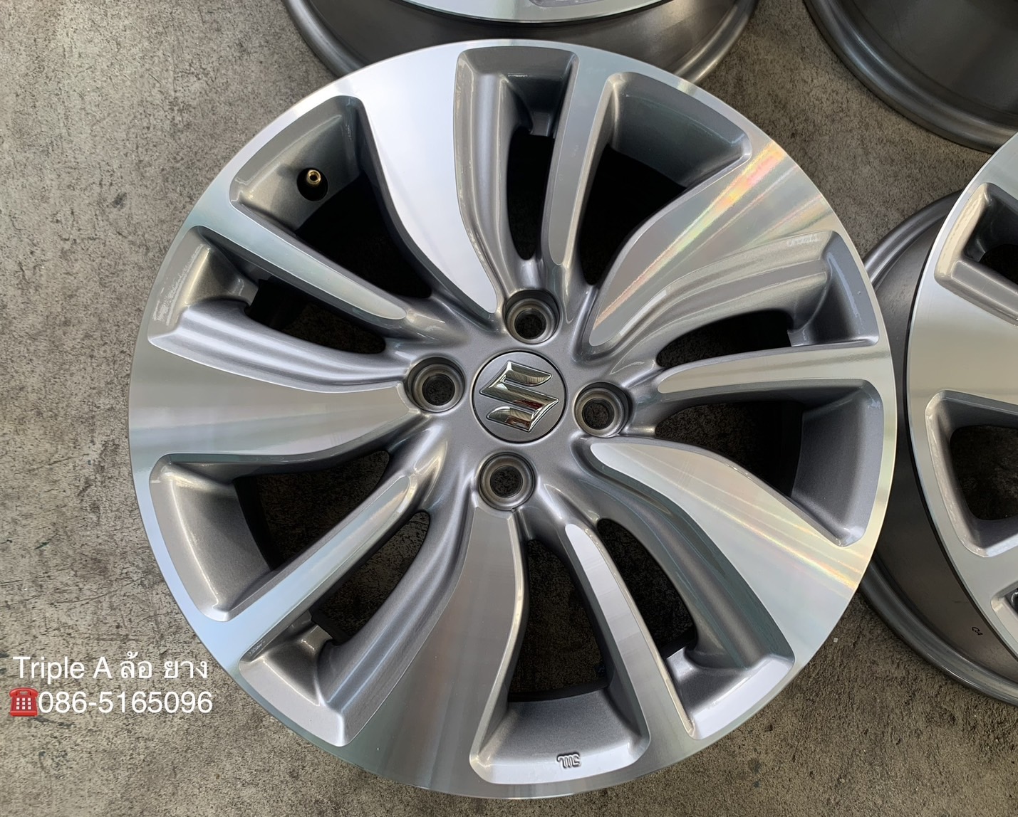 ล้อแม็กป้ายแดง Suzuki Swift รุ่นใหม่ล่าสุด ขอบ 16 เทาหน้าเงา สวยกริ๊บ ล้อแม็กป้ายแดง Suzuki Swift รุ่นใหม่ล่าสุด ขอบ 16 เทาหน้าเงา สวยกริ๊บ