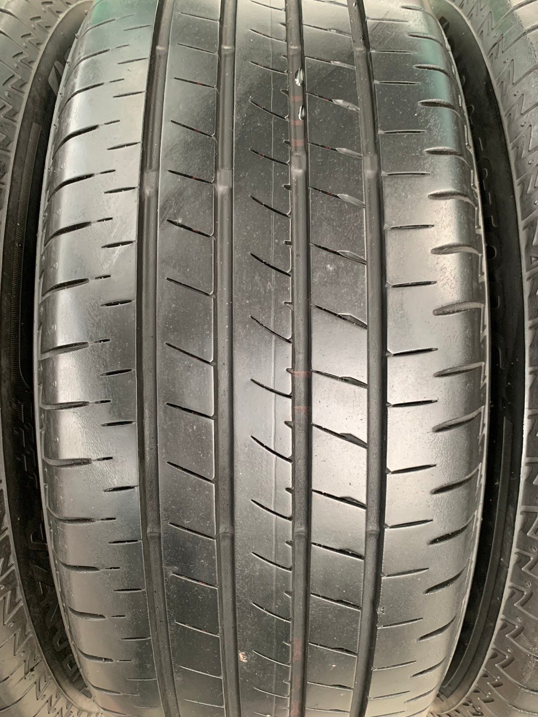 ล้อแม็ก Toyota ขอบ 17 พร้อมยาง 215-55-17 Bridgestone ปี 19 ใส่กับ รถตู้ Commuter 6รู139 ได้เลย