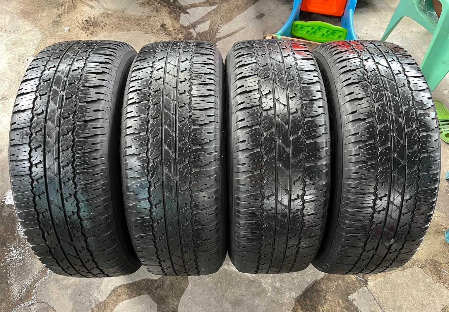 ล้อแม็ก Toyota Revo ตัวสูง ขอบ 17 พร้อมยาง 265-65-17 Bridgestone ปี 21 ล้อแม็ก Toyota Revo ตัวสูง ขอบ 17 พร้อมยาง 265-65-17 Bridgestone ปี 21