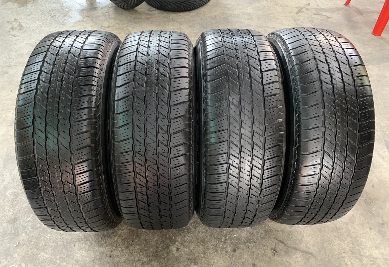 ล้อแม็ก Ford Wildtrek ขอบ 18 เทาหน้าเงา แถมยาง 265-60-18 Bridgestone ปี 18