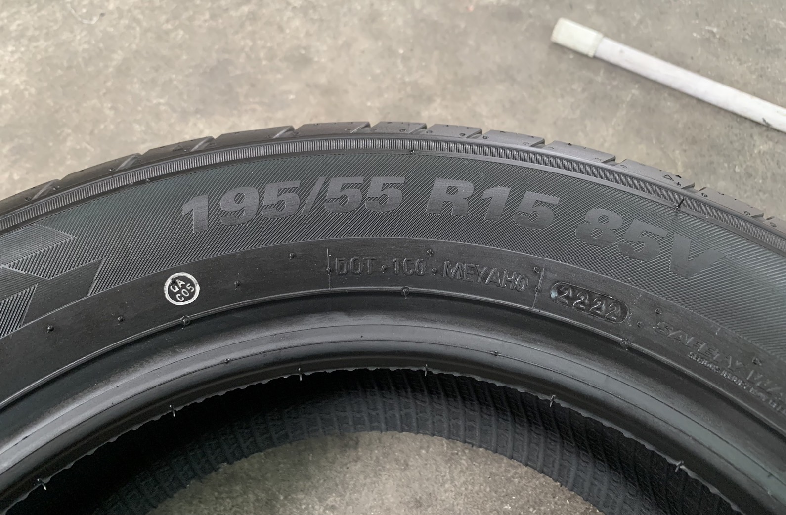 ยางใหม่ 195-55-15 KUMHO ปี 22 ใหม่กริ๊บ