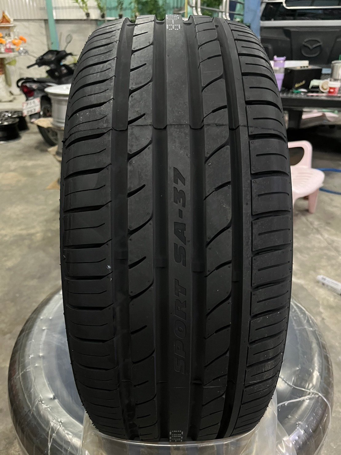 ล้อแม็กป้ายแดง Honda Civic HEV RS รุ่นใหม่ล่าสุด ขอบ 18 พร้อมยางใหม่ 225-45-18 GOODRIDE ปี 25