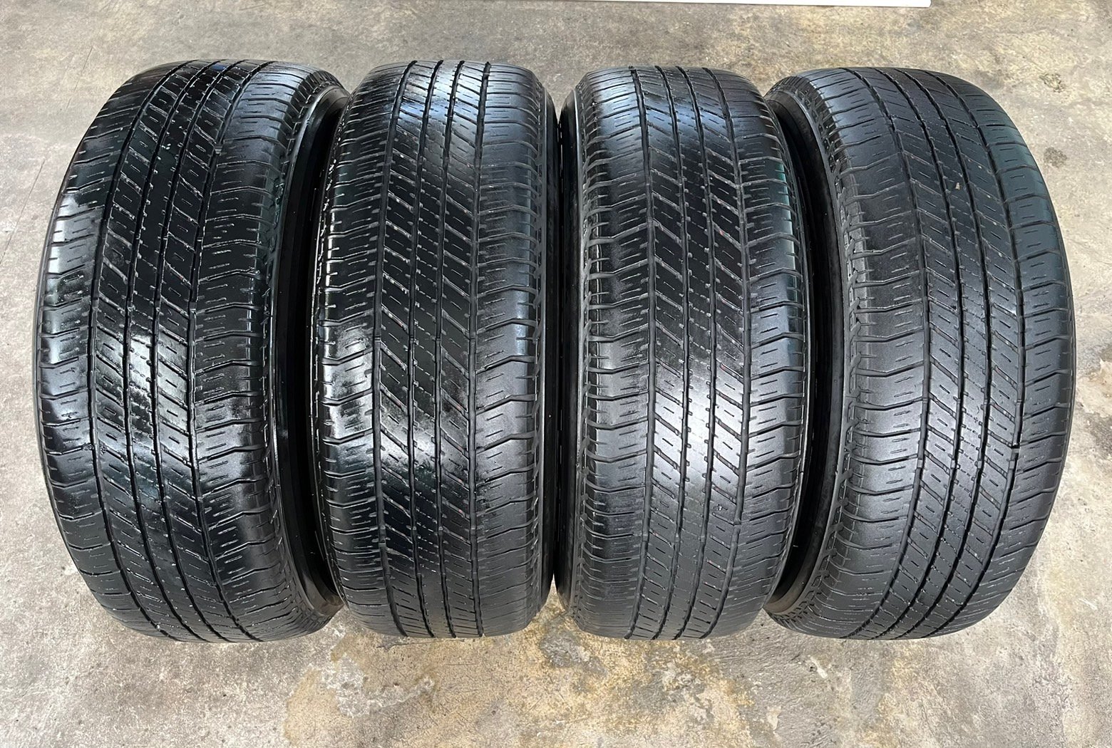 ล้อแม็ก Ford Ranger XLT ขอบ 17 สีดำ พร้อมยาง 265-65-17 Bridgestone ปลายปี 20