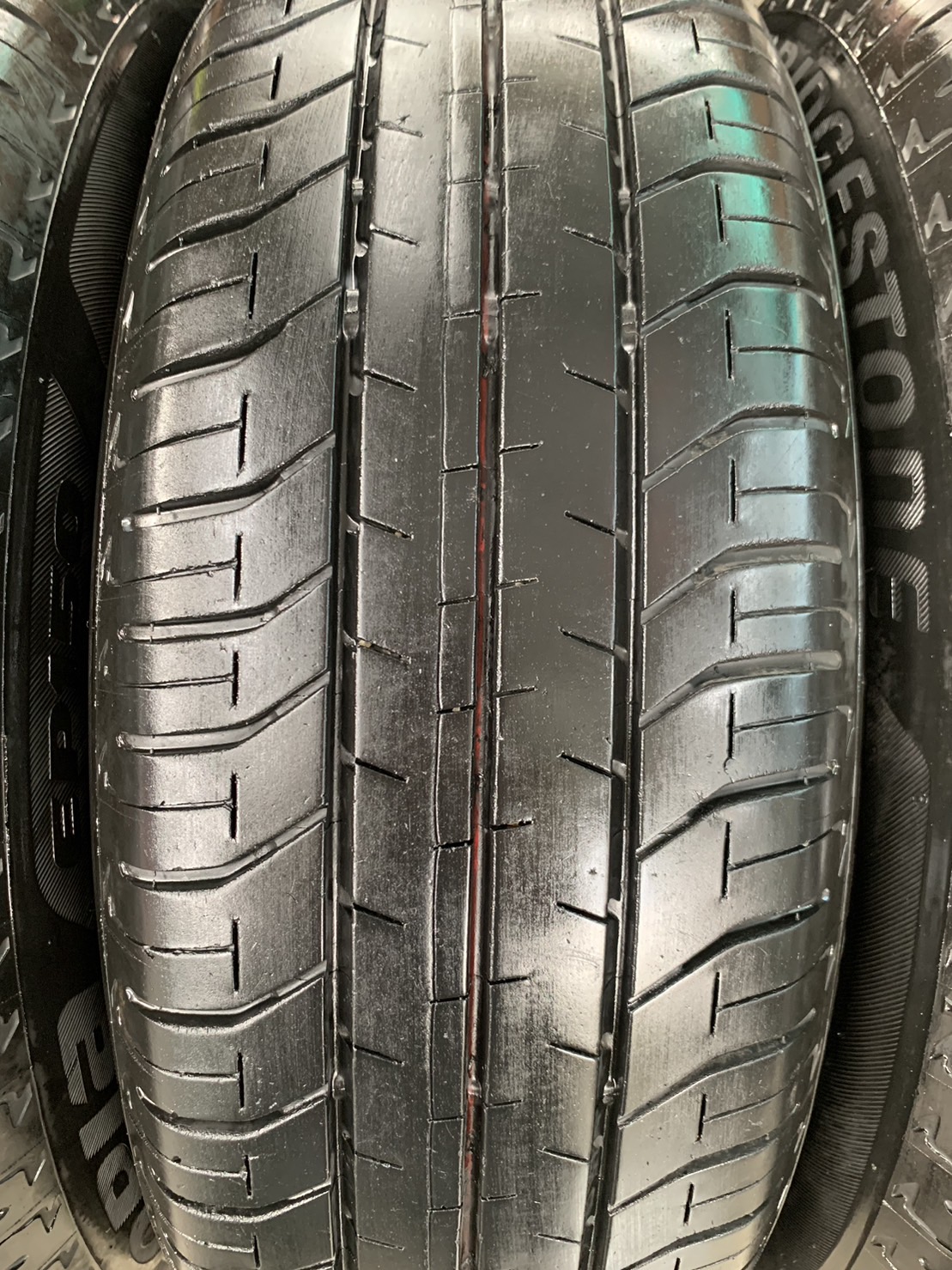 ล้อแม็ก 5รู100 Toyota Altis ขอบ 15 พร้อมยาง 195-65-15 Bridgestone ปลายปี 19