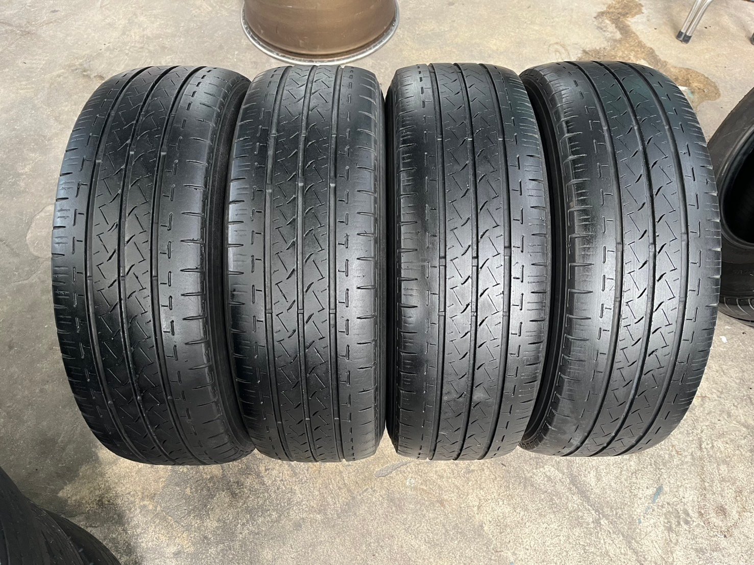 ล้อแม็กป้ายแดง 5รู114 Mitsu Triton ขอบ 16 แถมยาง 225-65-16 Bridgestone ปลายปี 20