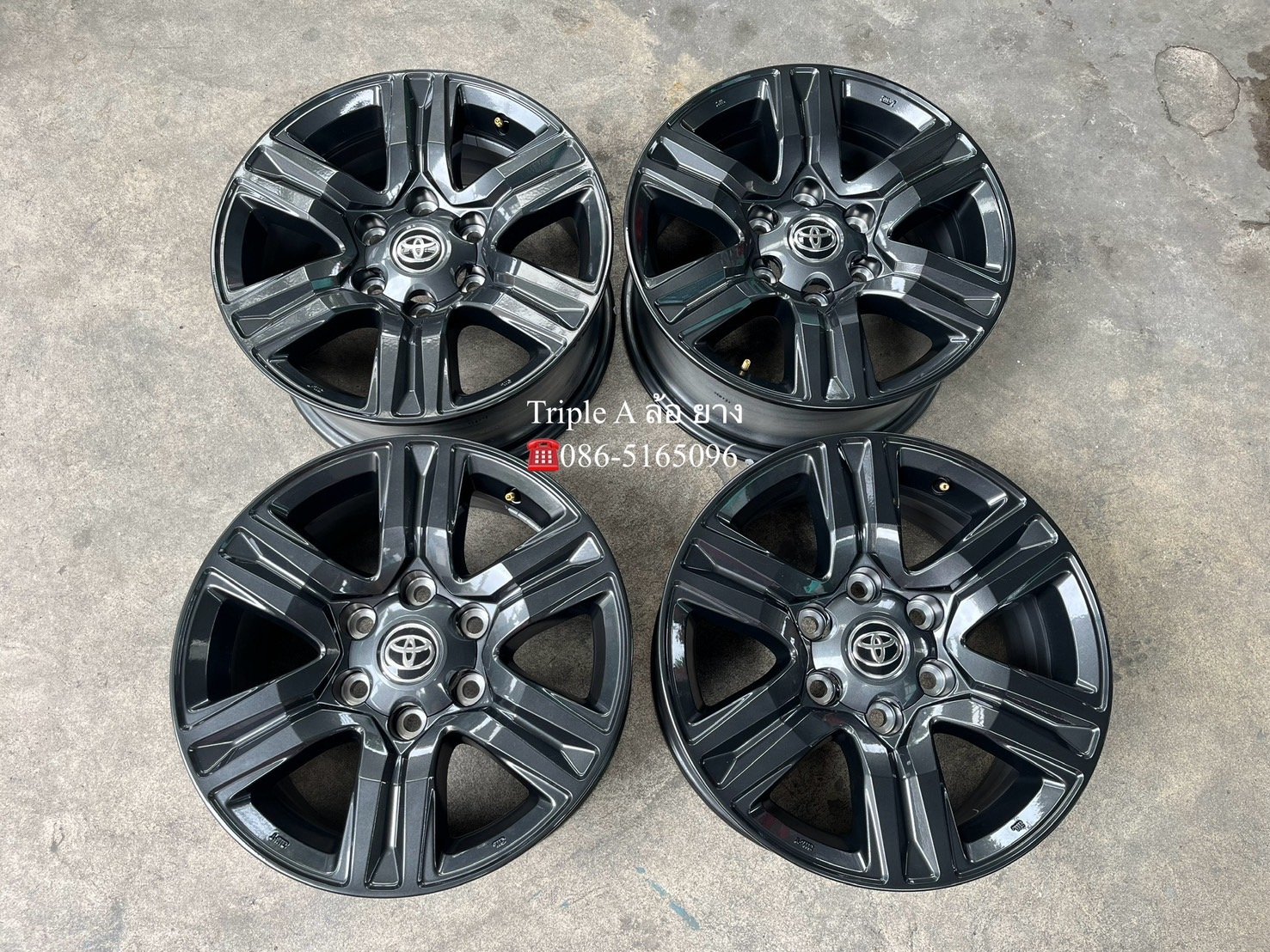 ล้อแม็กป้ายแดง Toyota Revo รุ่นใหม่ล่าสุด ขอบ 17 ใหม่กริ๊บ