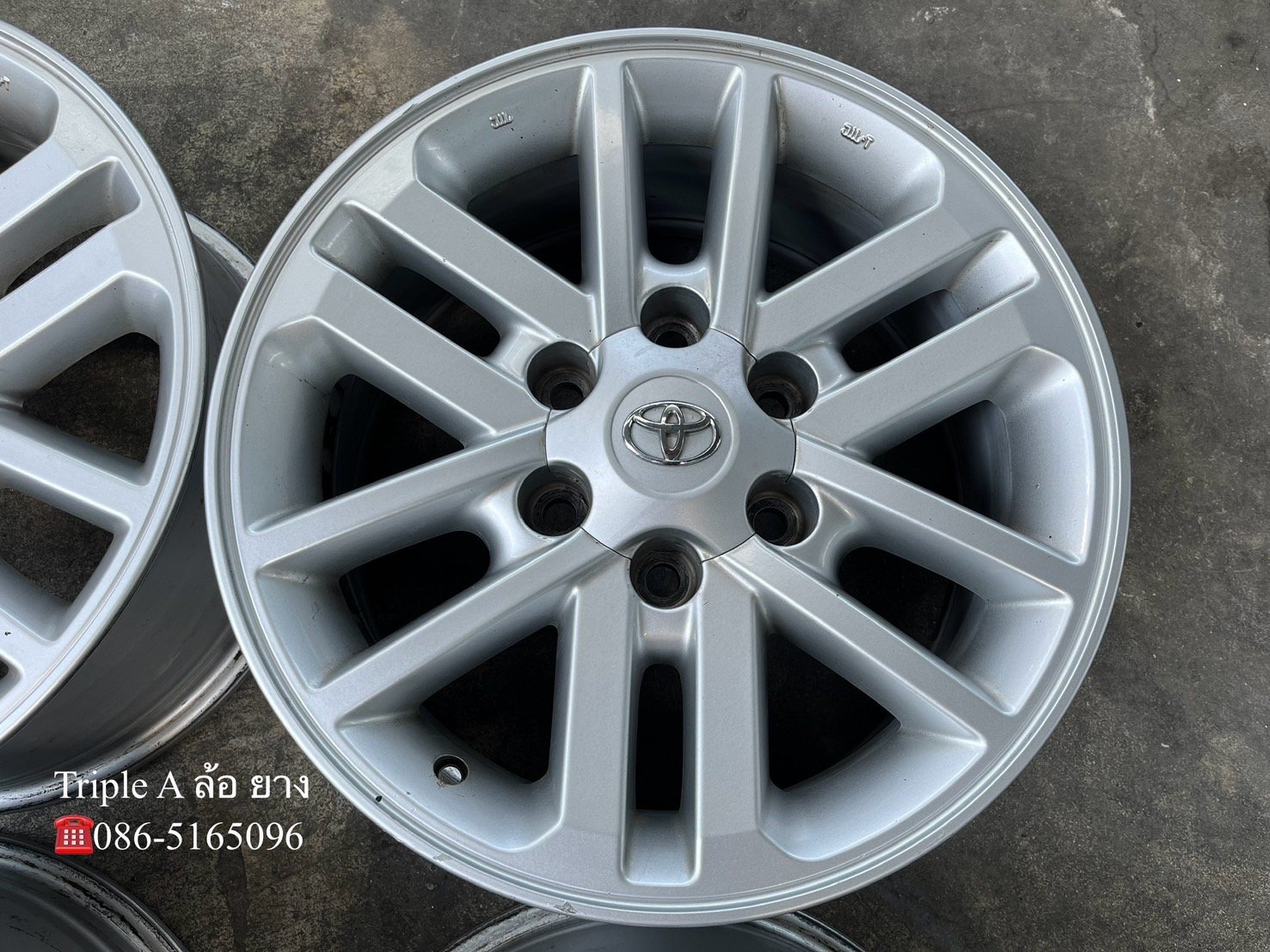 ล้อแม็ก 6รู139 Toyota Fortuner BMC ขอบ 17 สภาพสวย ล้อแม็ก 6รู139 Toyota Fortuner BMC ขอบ 17 สภาพสวย