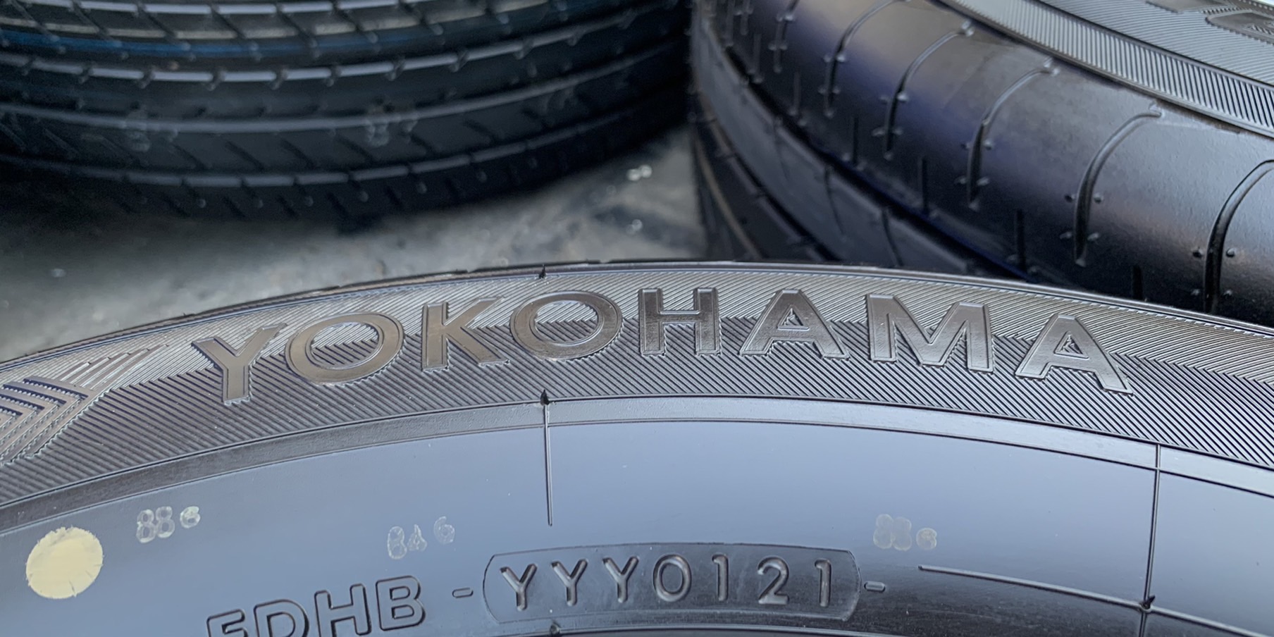 ยางป้ายแดง 215-65-16 Yokohama Made in JAPAN ปี 21