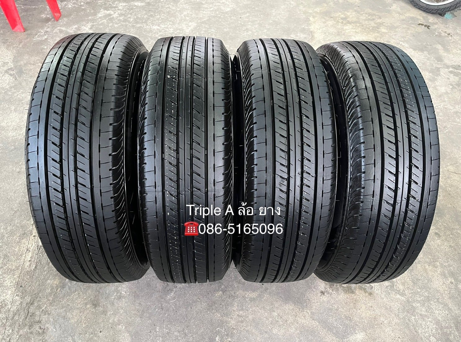 ยางป้ายแดง 215-70-15 Bridgestone ปี 25 สวยกริ๊บ ใส่กับ รถกระบะตัวเตี้ย ได้ทุกรุ่น
