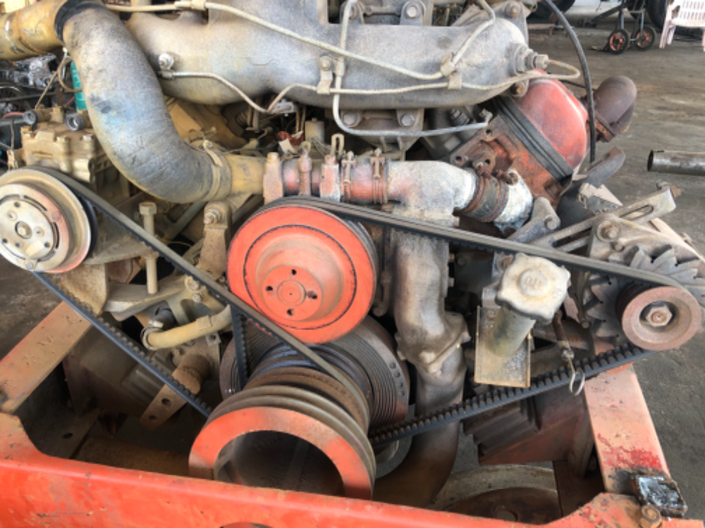ขายเครื่อง+เกีย ISUZU 10PC-1 ฝาส้ม 10สูบ