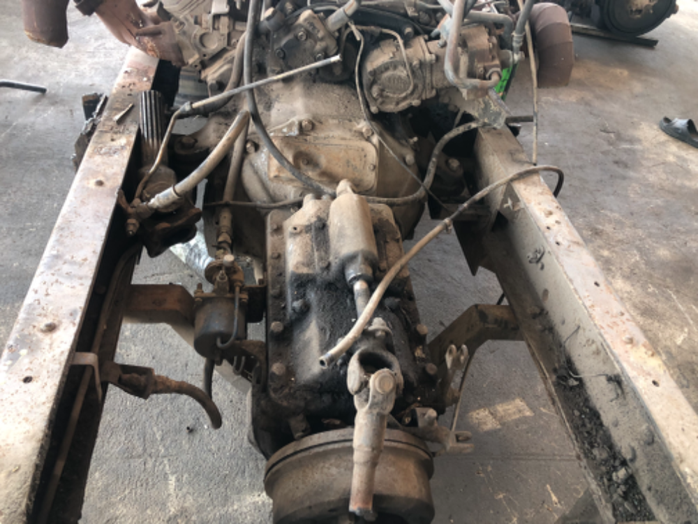 ขายเครื่อง+เกีย ISUZU 10PC-1 ฝาส้ม 10สูบ