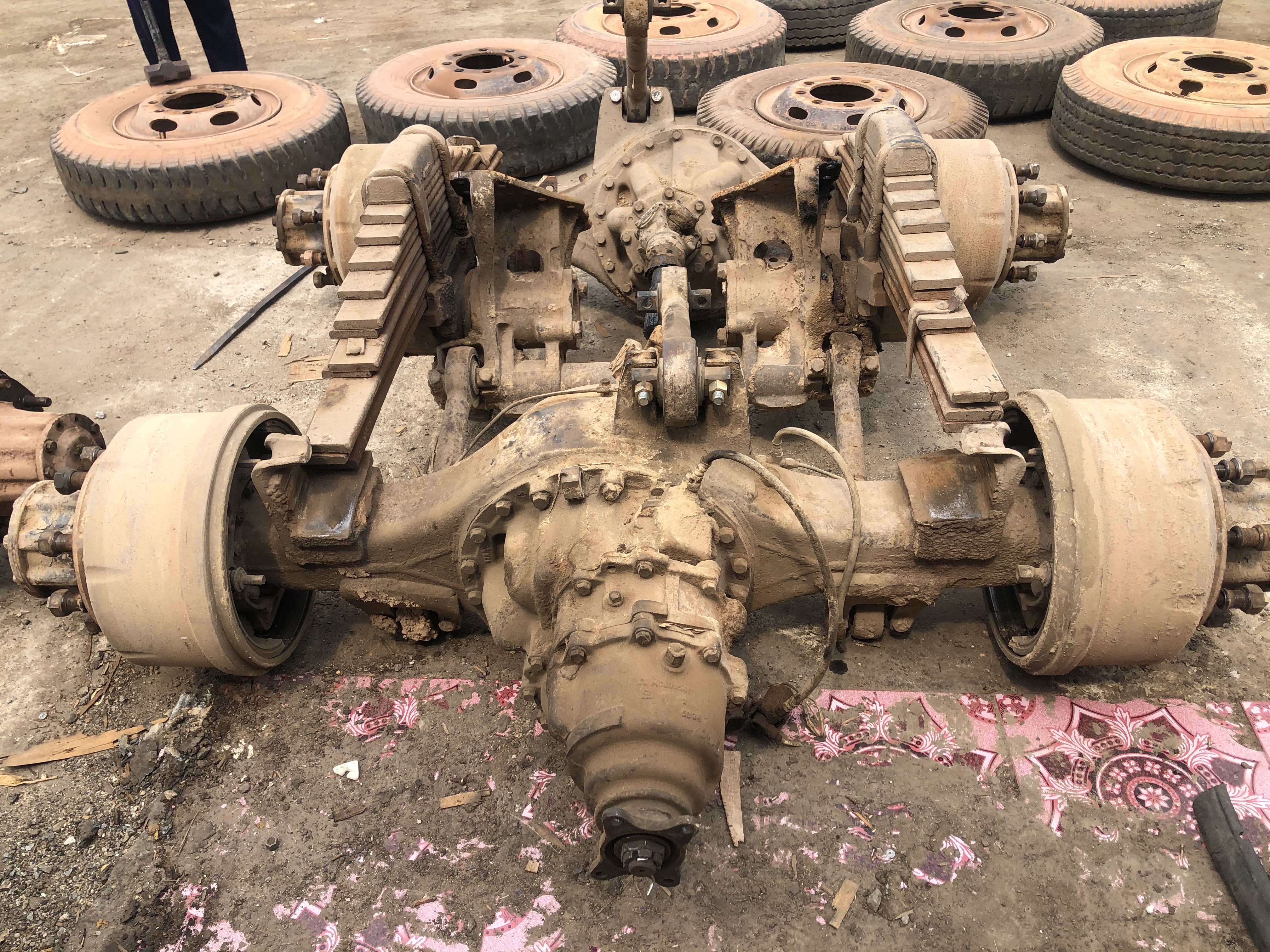 ช่วงล่างFUSO 2เพลา เฟือง6.45 ช่วงล่างFUSO 2เพลา เฟือง6.45