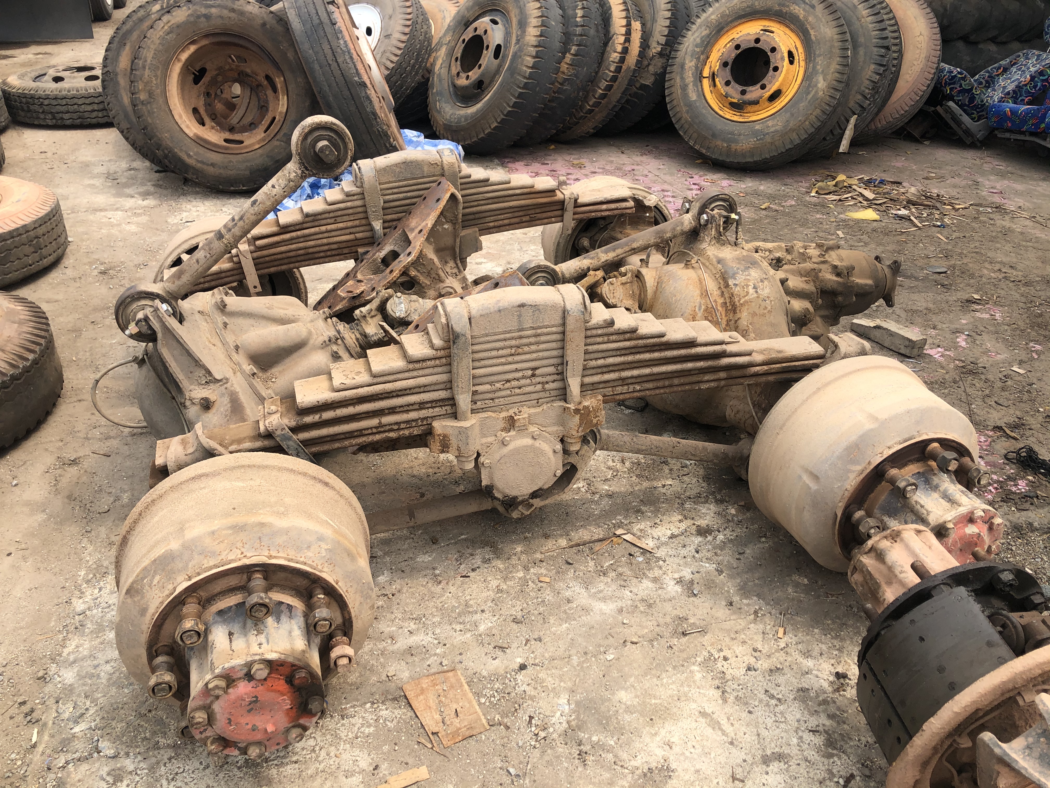 ช่วงล่างFUSO 2เพลา เฟือง6.45 ช่วงล่างFUSO 2เพลา เฟือง6.45