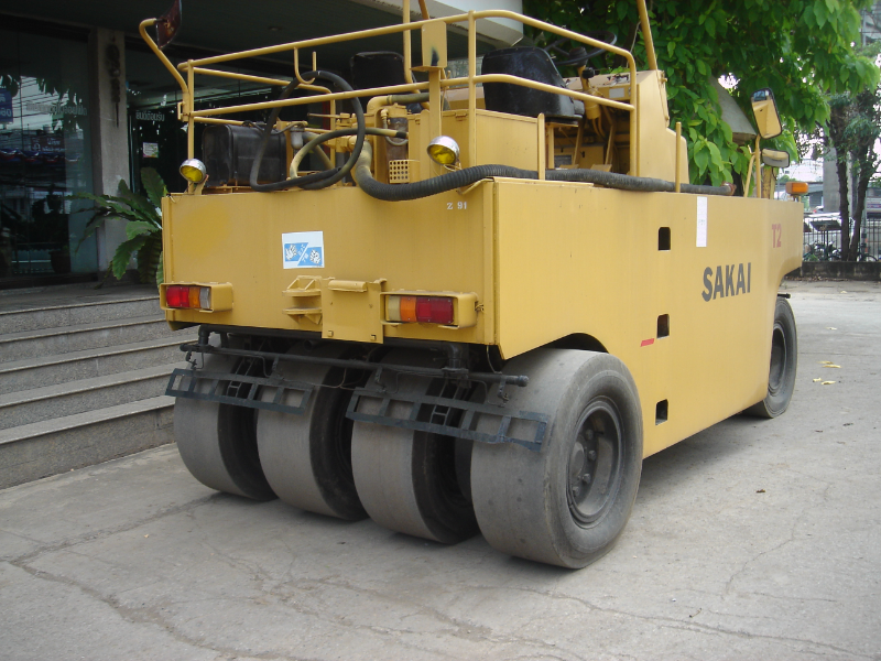 รถบด SAKAI T2 รถญี่ปุ่นไม่เคยทำงานในไทย