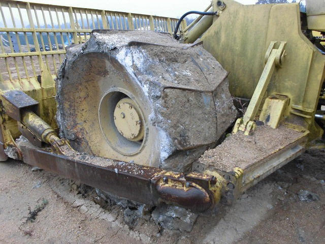 รถดันล้อเหล็ก KOMATSU รุ่น WF450T-1 ดันดิน รถดันกากอ้อย ดันขยะ 