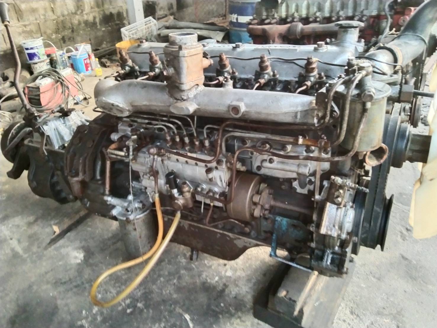 ขายเครื่องพร้อมเกียร์ ISUZU 6BD1 165 แรง ขายเครื่องพร้อมเกียร์ ISUZU 6BD1 165 แรง