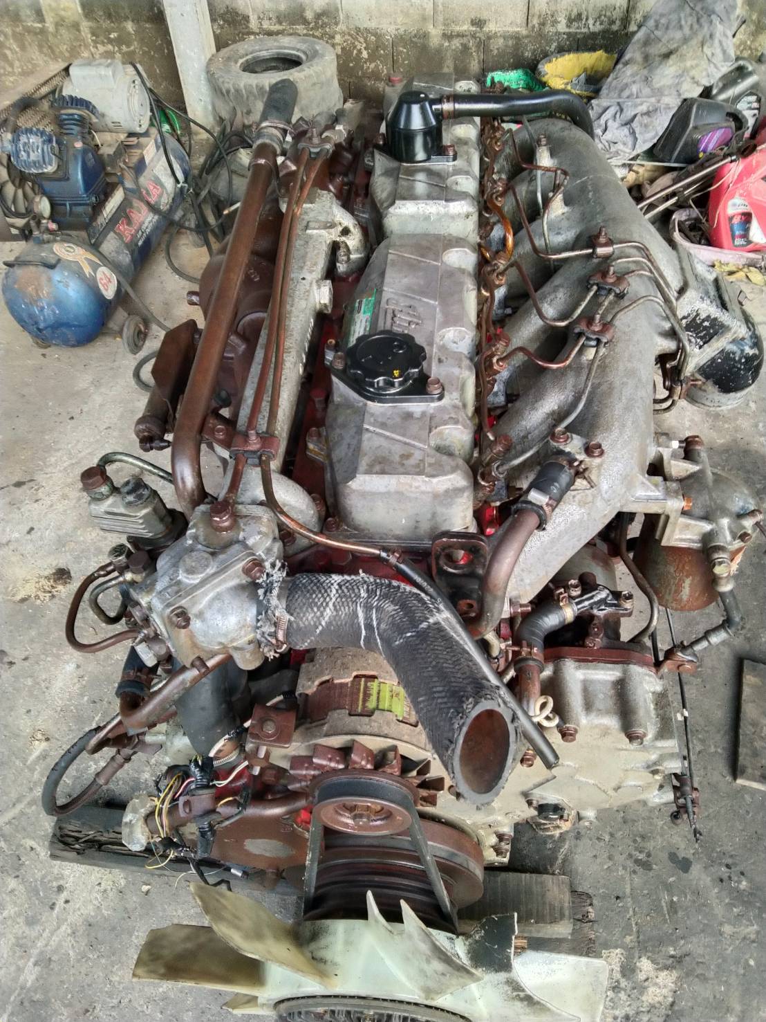 ขายเครื่อง HINO K13D 260 แรง