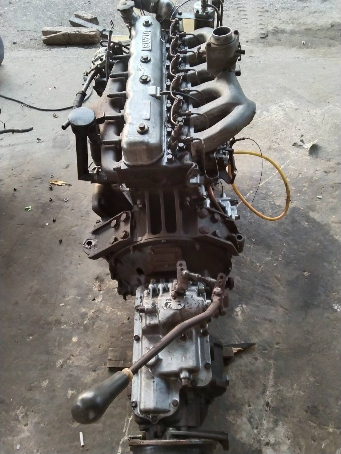 ขายเครื่องพร้อมเกียร์ ISUZU 6BD1 165 แรง ขายเครื่องพร้อมเกียร์ ISUZU 6BD1 165 แรง