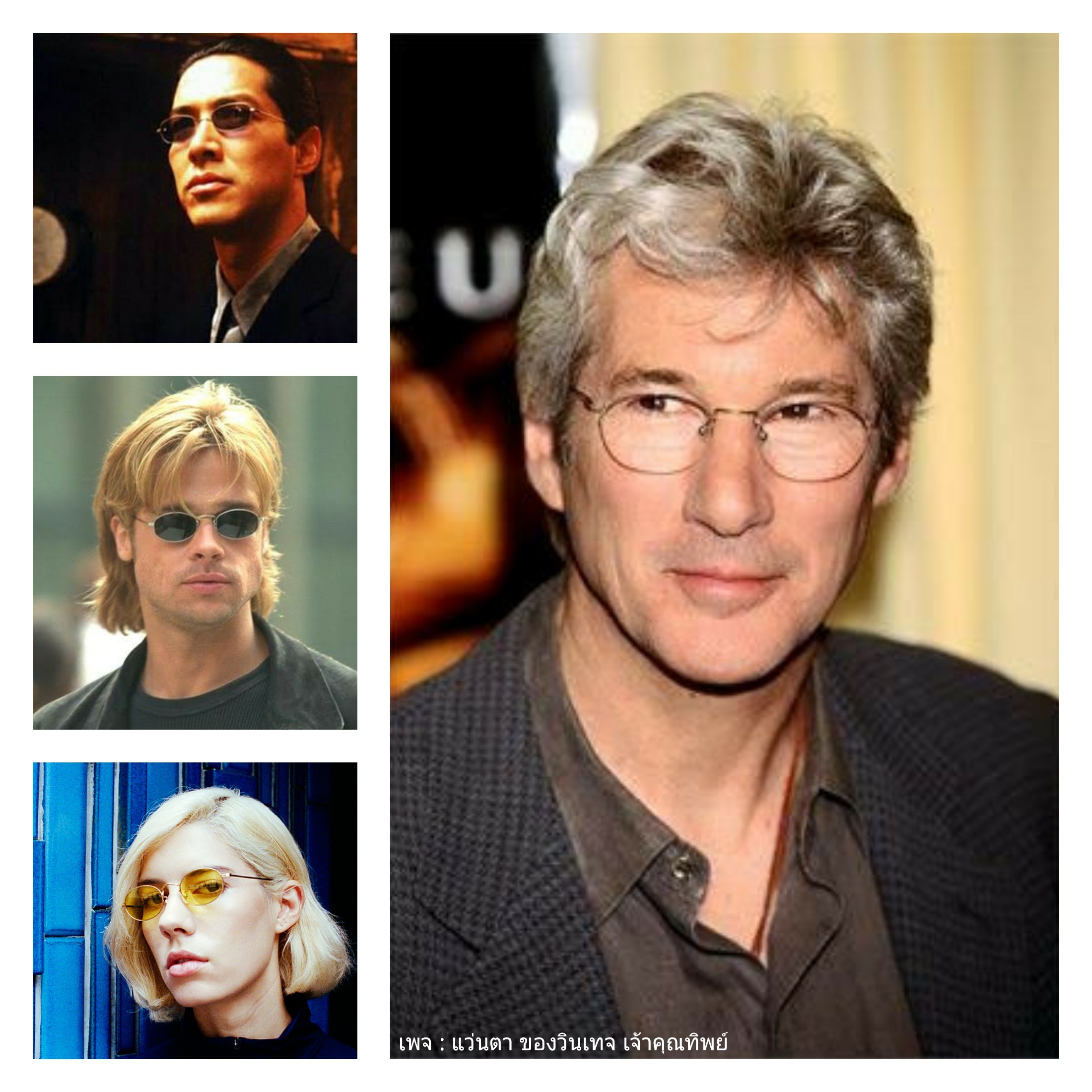 แว่นตาไททาเนียมบริสุทธิ์–ราชสีห์เงิน ทศวรรษ 2000 ผลงานยอดศิลปินนักออกแบบ ทาเคโอะ คิคูจิ ราคานักศึกษา โมเดลคลาสสิค วงรี–จีโอเมตริก เลนส์กระจกคริสตัลกรองแสง หายาก สีน้ำตาล-ชา-สว่าง มองเห็นดวงตาผู้สวมใส่ ขนาดมาตรฐาน 140mm Authentic TAKEO KIKUCHI handmade in Japan