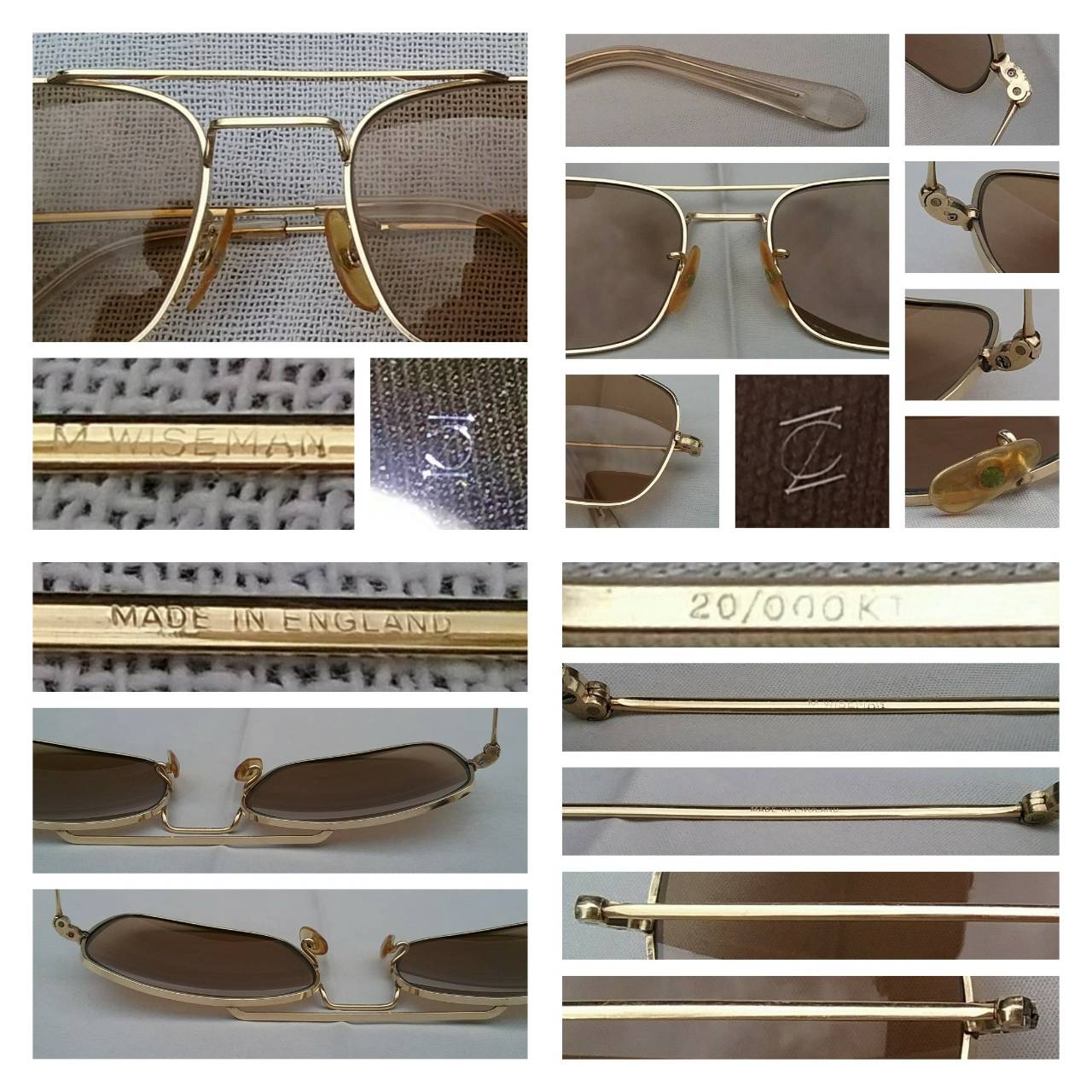 แมกซ์ ไวส์แมน บิดาของ อัลก้าผู้ยิ่งใหญ่ แว่นตาโกลด์ฟิลด์อันดับ 1 ของแผ่นดิน ยกกำลัง 2 ทองโกลด์ฟิลด์ 12K สัดส่วนทองคำบริสุทธิ์ 50%+โคตรเลนส์กระจกพระเจ้า คาร์ล ไซส์ เยนา ได้รับยกย่องว่าดีที่สุดของชนชาติเยอรมัน ความสมบูรณ์แบบของ 2 ตำนานคลาสสิคแห่งศตวรรษที่ 20 Antique MAX WISEMAN Handcrafted in England แมกซ์ ไวส์แมน บิดาของ อัลก้าผู้ยิ่งใหญ่ แว่นตาโกลด์ฟิลด์อันดับ 1 ของแผ่นดิน ยกกำลัง 2 ทองโกลด์ฟิลด์ 12K สัดส่วนทองคำบริสุทธิ์ 50%+โคตรเลนส์กระจกพระเจ้า คาร์ล ไซส์ เยนา ได้รับยกย่องว่าดีที่สุดของชนชาติเยอรมัน ความสมบูรณ์แบบของ 2 ตำนานคลาสสิคแห่งศตวรรษที่ 20 Antique MAX WISEMAN Handcrafted in England