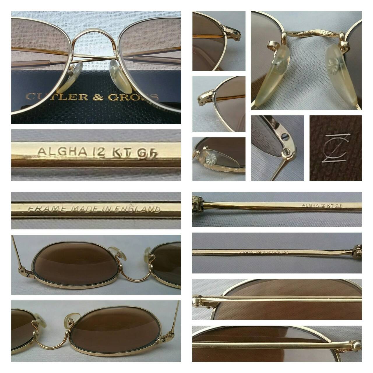 แว่นตาโกลด์ฟิลด์อันดับหนึ่งของแผ่นดิน ยกกำลัง 2 'อัลก้าผู้ยิ่งใหญ่' + โคตรเลนส์กระจกพระเจ้า  'คาร์ล ไซส์ เยนา' ที่ได้รับยกย่องว่าดีที่สุดตลอดกาลของชนชาติเยอรมัน  ความสมบูรณ์แบบของ 2 ตำนานที่คลาสสิคที่สุดแห่งทศวรรษ 1960's  Vintage ALGHA handmade in the 1960's in London, England