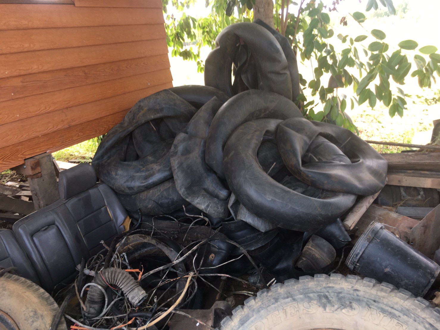 ยางใน พร้อมยางรองคอ ชุดละ300บาท ยาง9.00-1.000 ยางรถบรรทุก