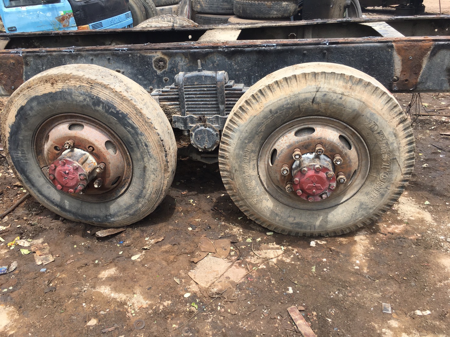 ชุด2 เพลา ฟูโซ่ 527 MA พร้อมแหนบ โบกี้ 85000บาท