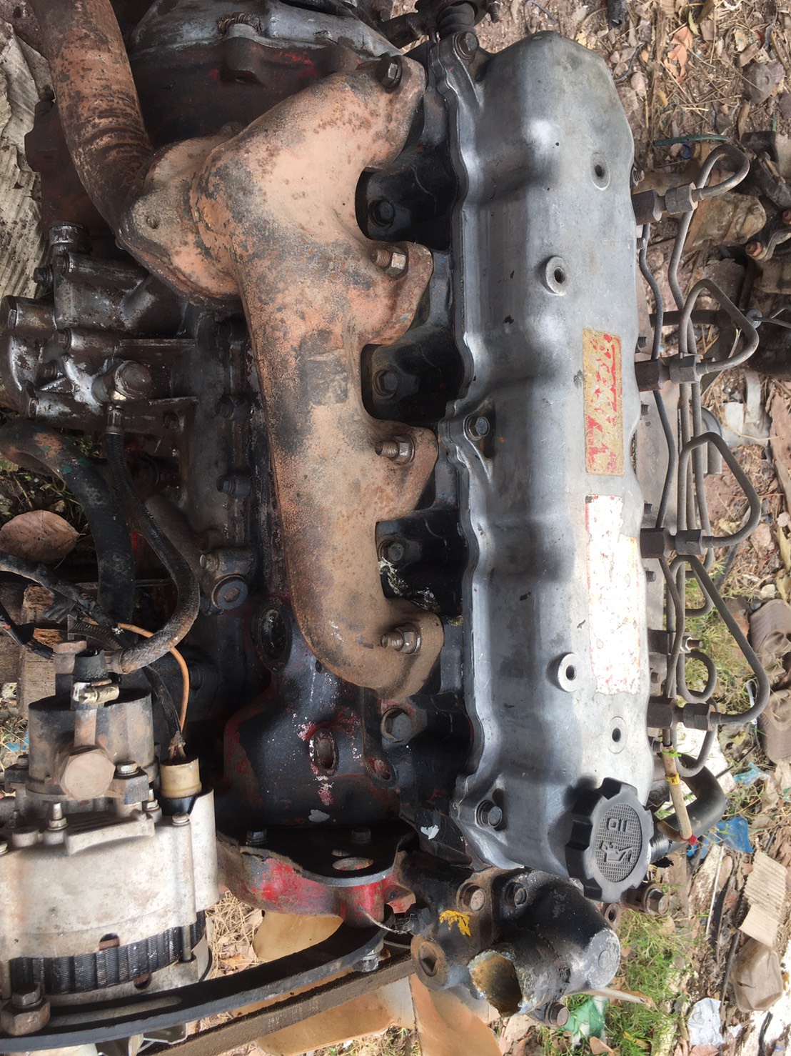 ขายเครื่อง Hino WO4D 117แรง ใบชื้อขาย 39000บาท