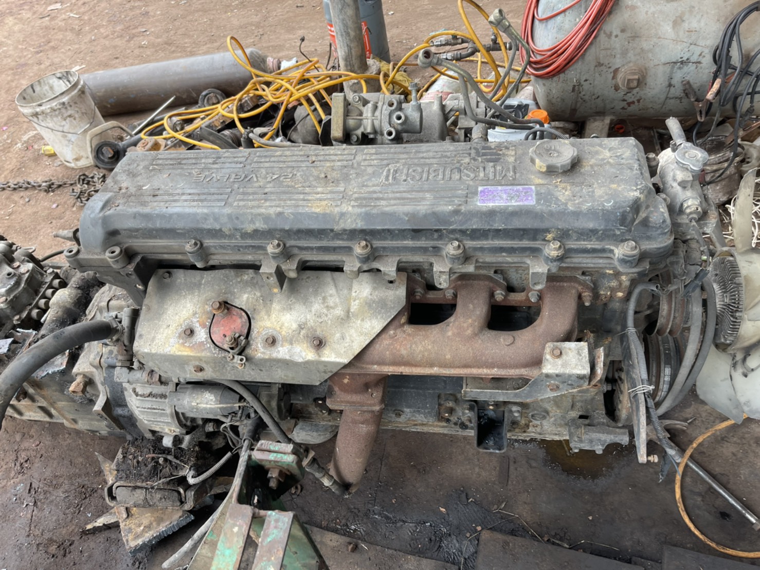 แยกอะไหล่ มิตชู 6M61  ทุกชิ้น 0816278866