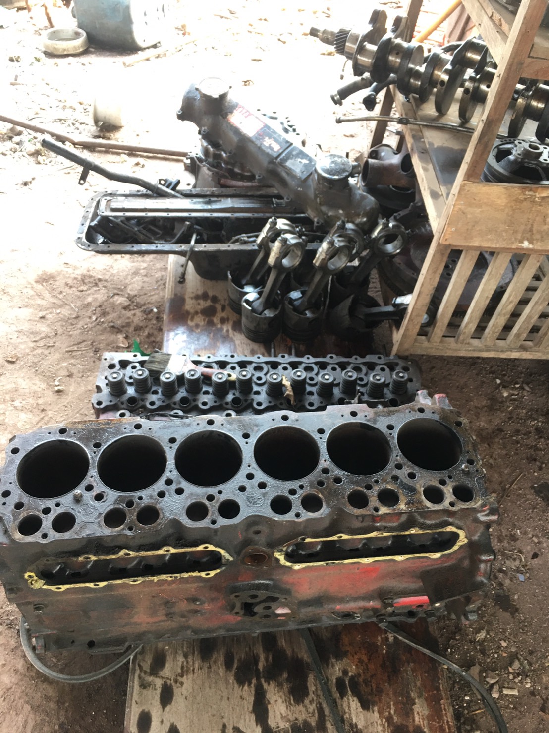 แยกอะไหล่ HINO HO7C ราคาเบาๆ ข้อเหวี่ยง STD