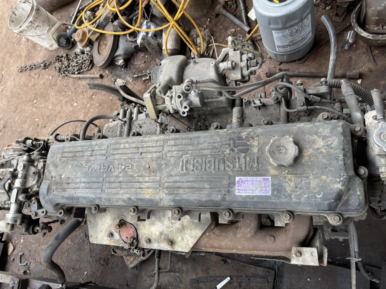 แยกอะไหล่ มิตชู 6M61  ทุกชิ้น 0816278866