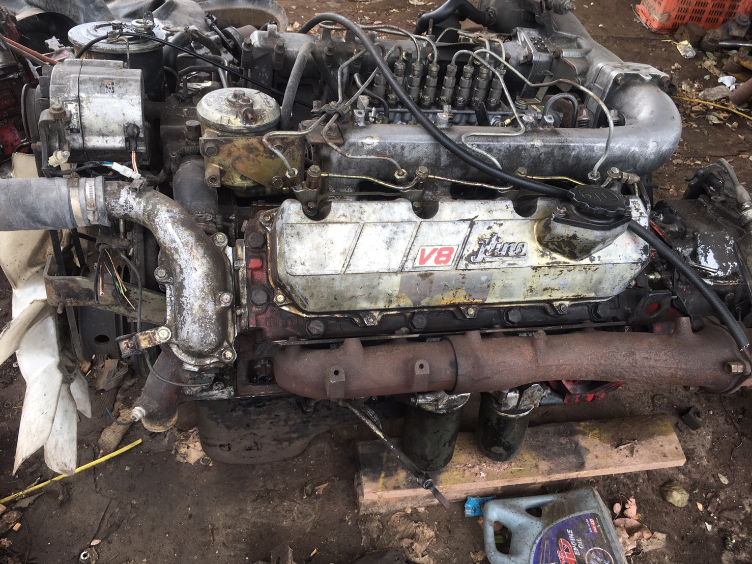 เครื่อง HINO 300 แรง EF750 70000บาท