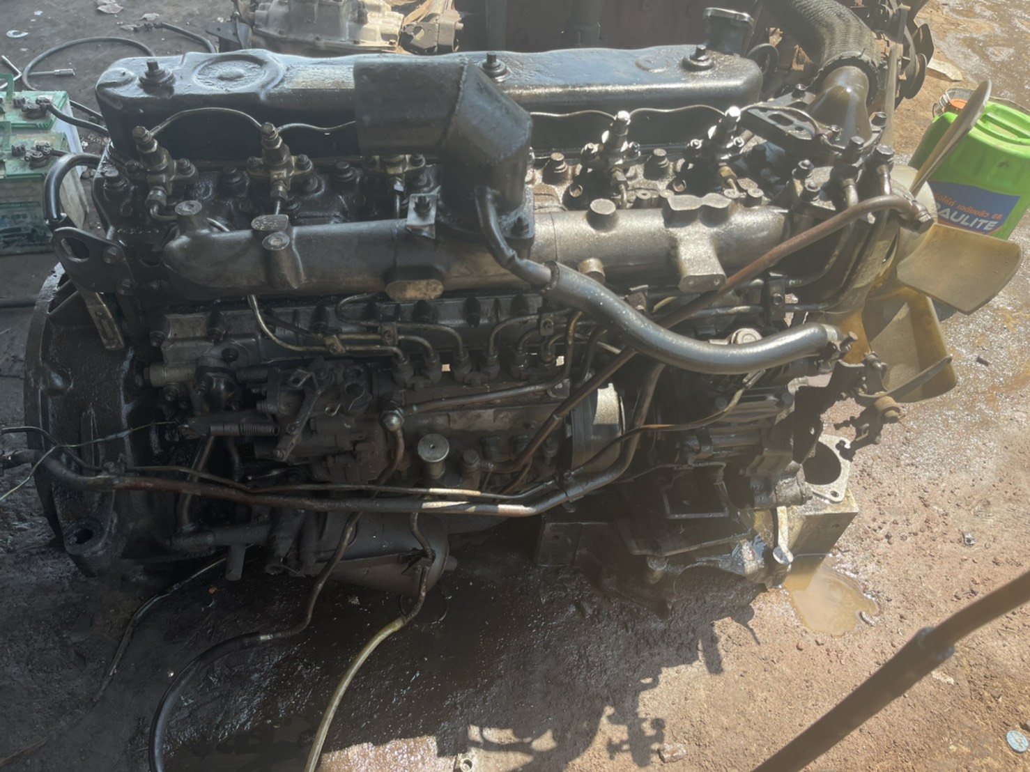 เครื่อง ISUZU 6BD1 165 แรงม้า ปั้มลม