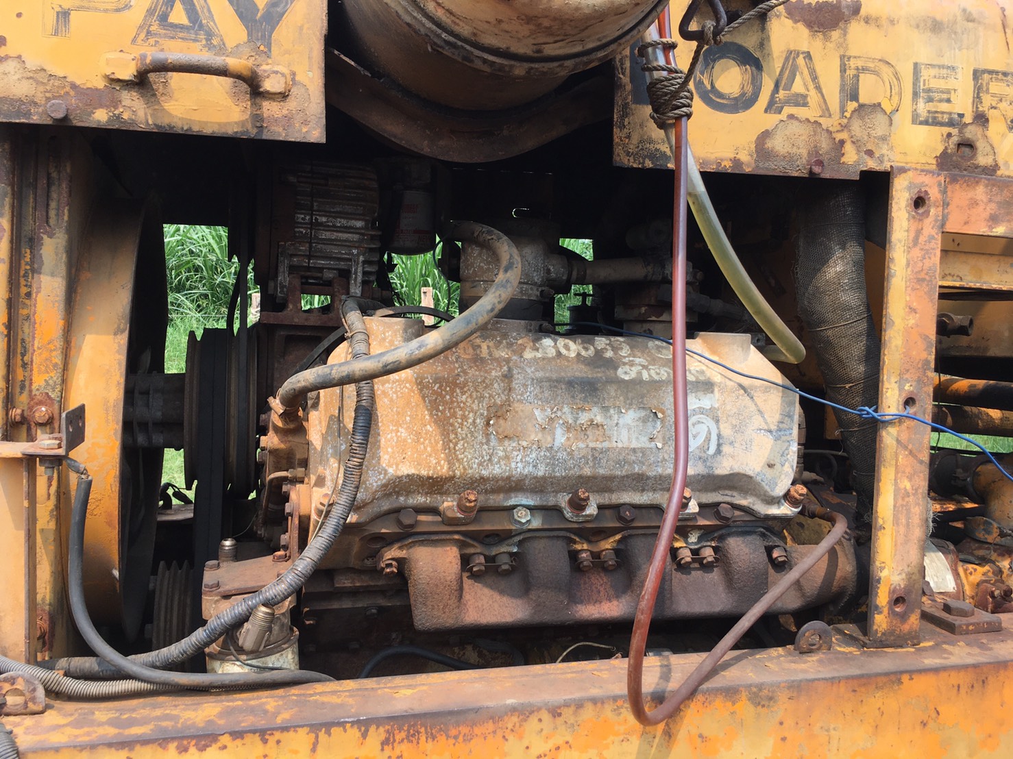 แยกอะไหล่ รถตัก JH 65 เอ๋วอ่อน  เครื่อง8สูบ แยกอะไหล่ เครื่อง ช่วงล่าง