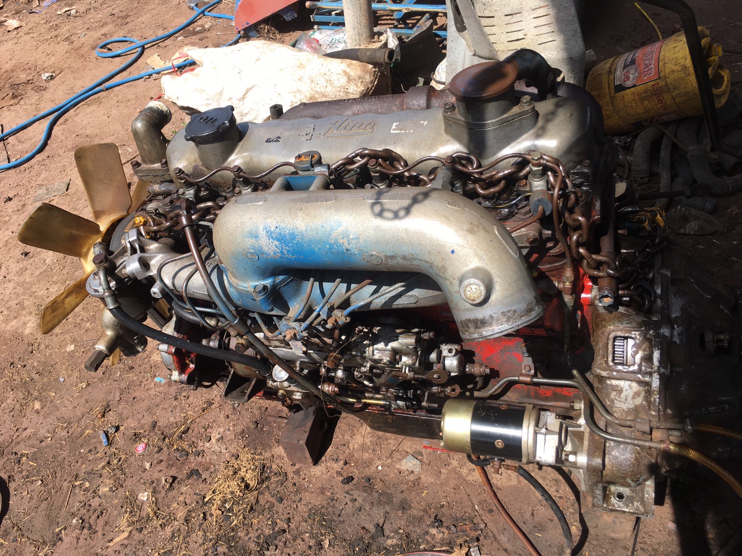 เครื่อง HINO EH700 168แรง 46000บาท พร้อมใช้งาน